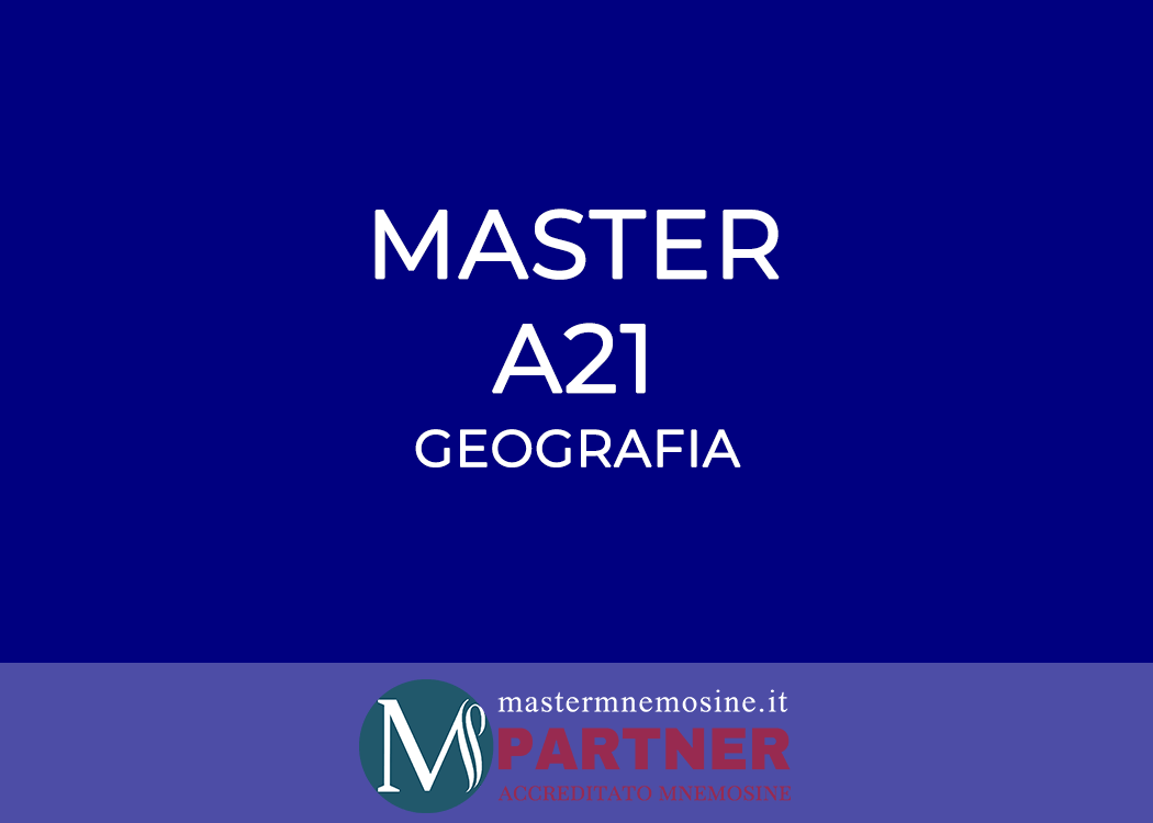 SCONTI E COUPON MNEMOSINE PER MASTER A21
