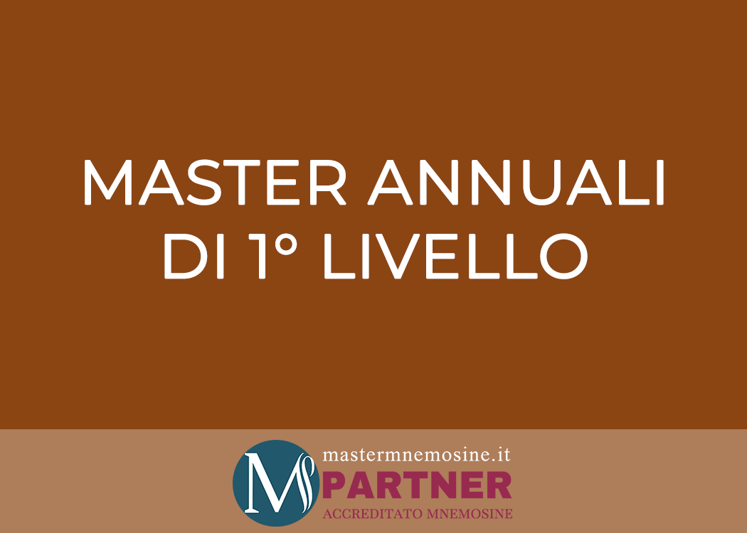 SCONTI E COUPON MNEMOSINE PER MASTER ANNUALI<br>DI 1° LIVELLO