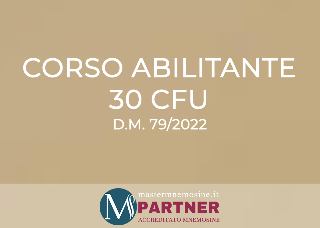 SCONTI E COUPON MNEMOSINE PER CORSO ABILITANTE<br>ALL' INSEGNAMENTO<br>30 CFU
